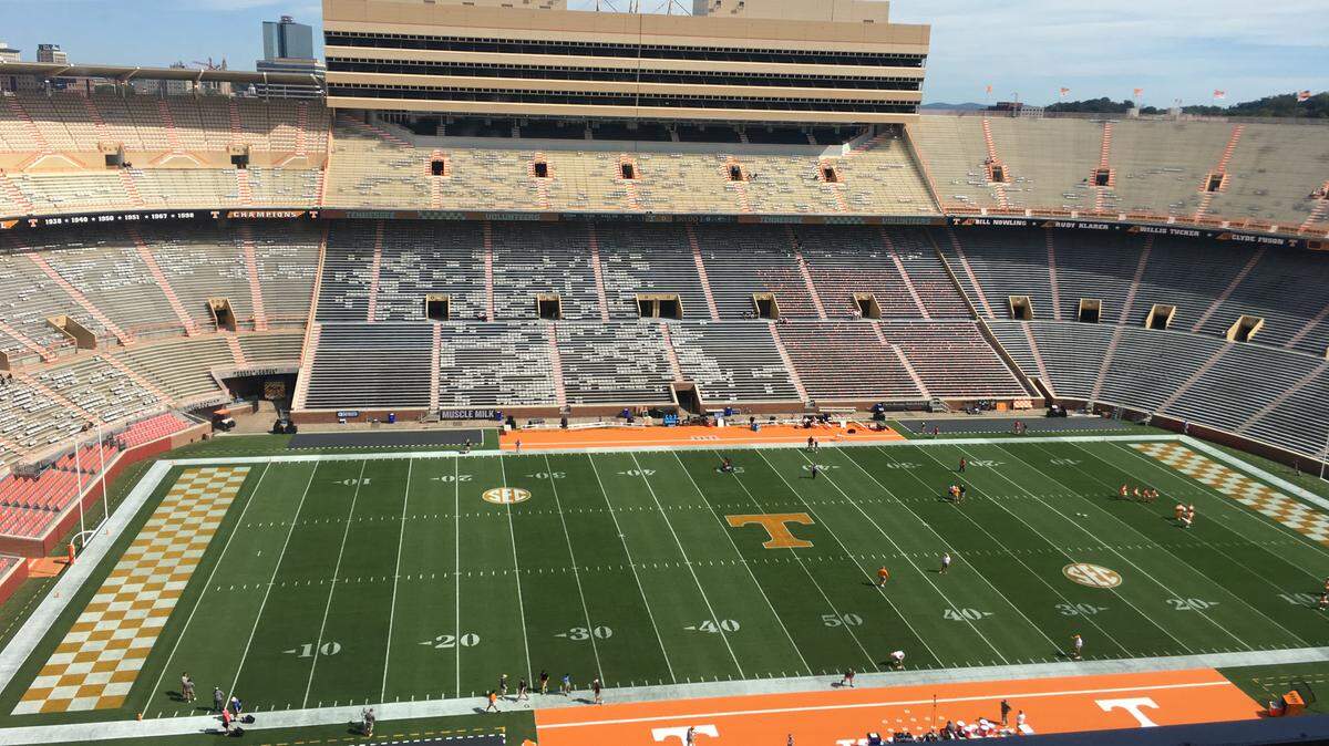 Neyland Stadium. 