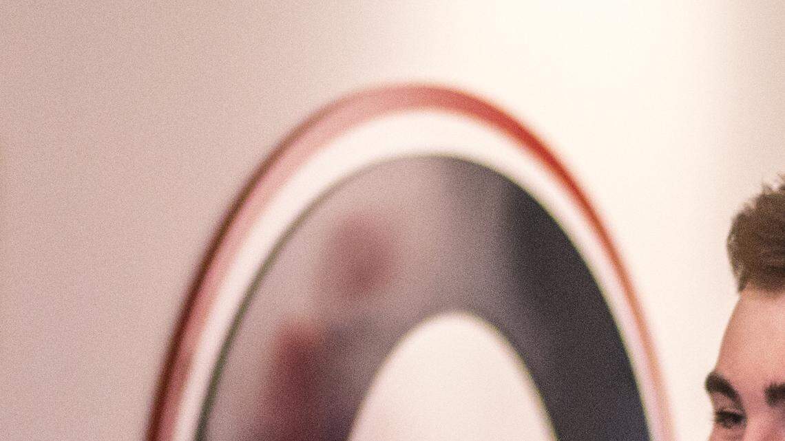 Jake Fromm, photographed with ESPN's Maria Taylor, is set to compete with Jacob Eason for the starting quarterback job this spring. 