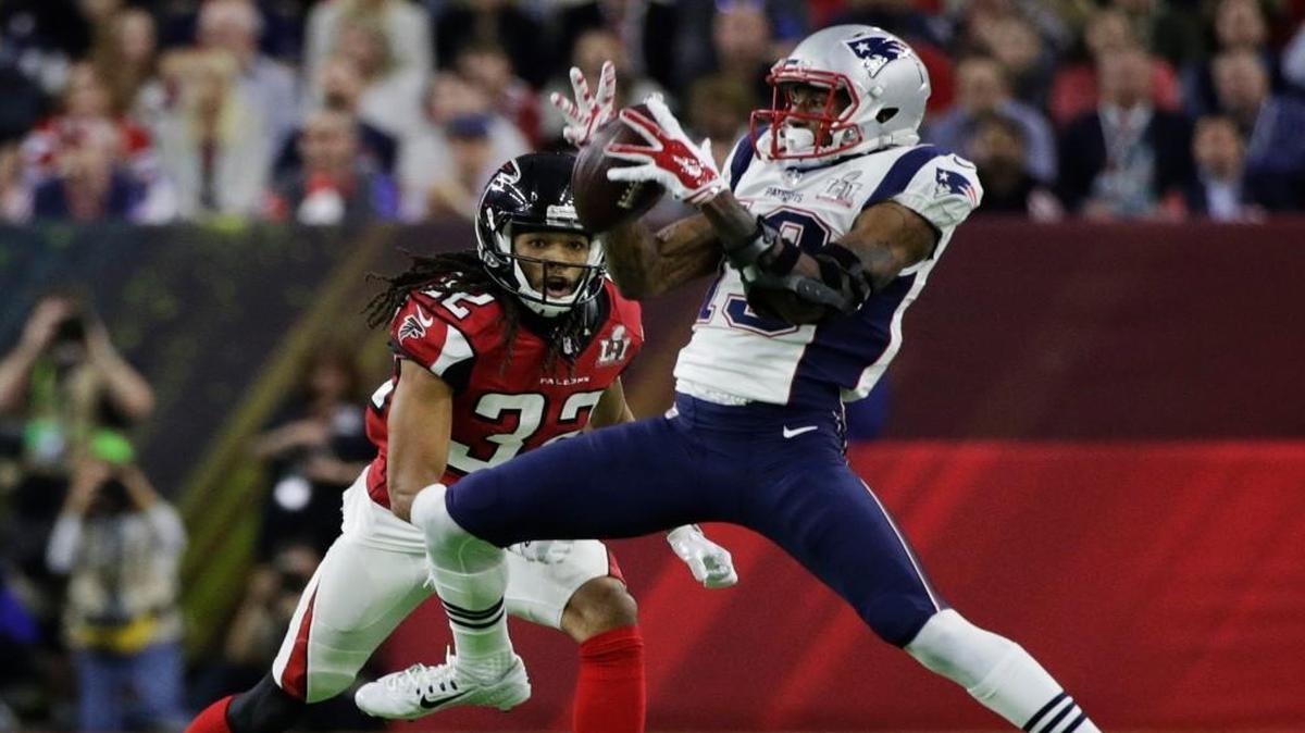 New England Patriots receiver Malcolm Mitchell caught six passes for 70 yards in his team’s Super Bowl LI victory over the Atlanta Falcons.