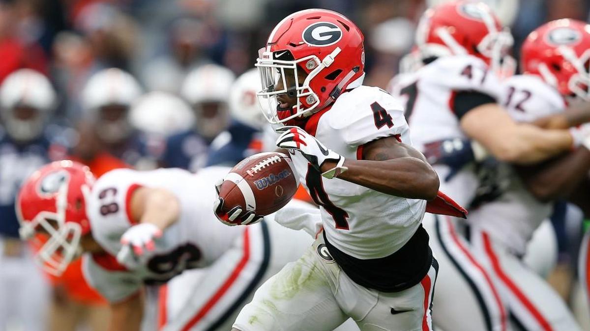 Georgia wide receiver Mecole Hardman.
