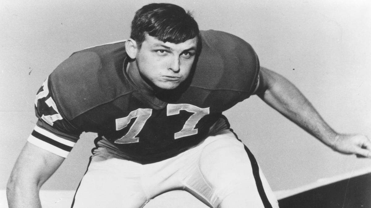 Bill Stanfill played for Georgia from 1966-68 and was named a permanent captain in his final season. 