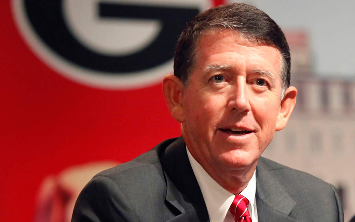 Greg McGarity, Georgia's athletic director. 