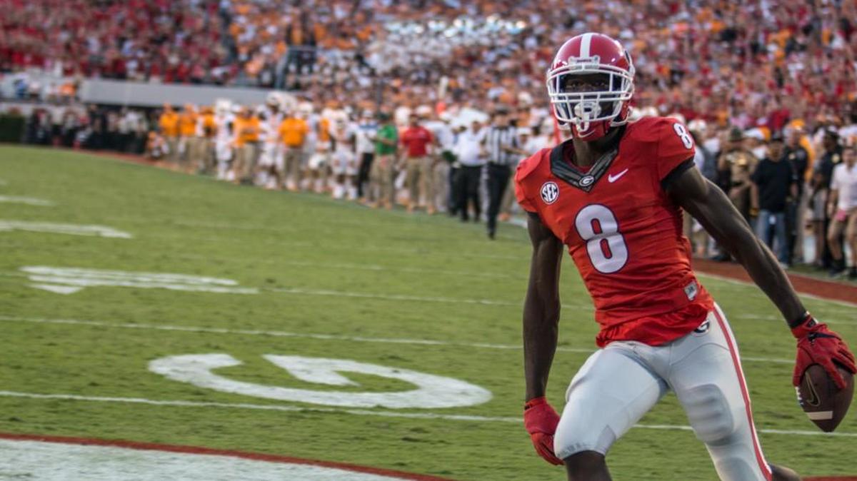 Georgia receiver Riley Ridley drew praise from his older brother, Alabama receiver Calvin Ridley, at SEC Media Days.