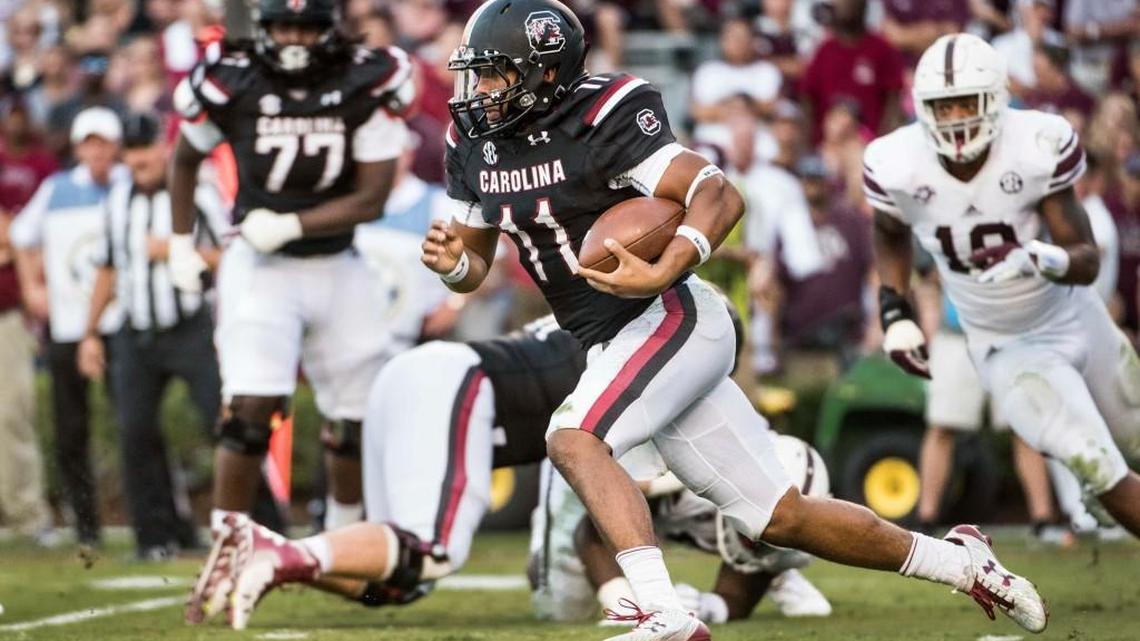 South Carolina quarterback Brandon McIlwain is one of two quarterbacks who figures to see playing time against Georgia.