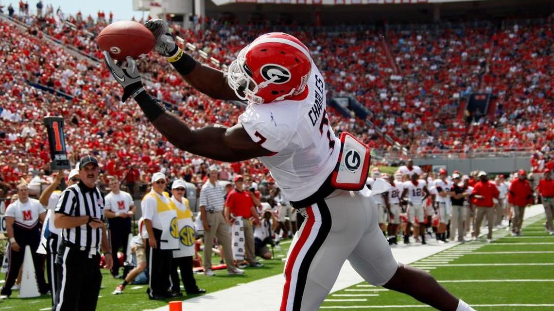 Former Georgia tight end Orson Charles, a former fourth-round draft pick, is spending the preseason with the Kansas City Chiefs.