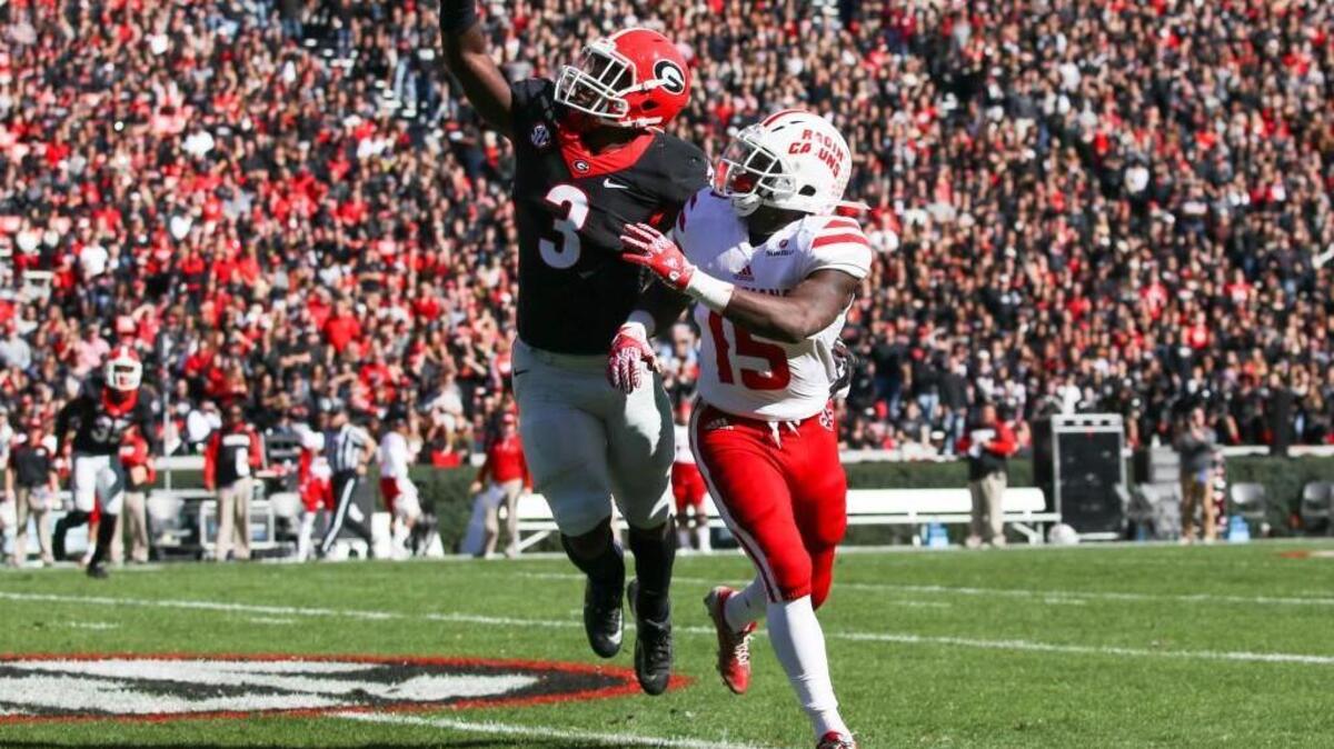Georgia inside linebacker Roquan Smith led Georgia with 95 tackles in 2016.