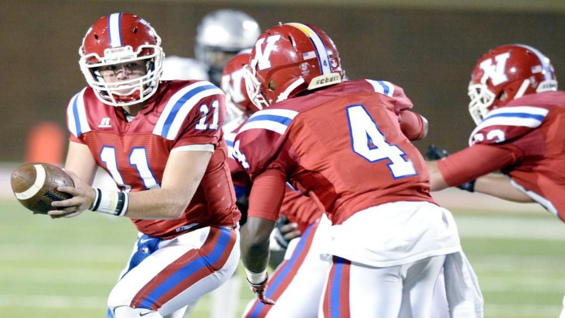 Quarterback Leyton Pinckney (11) and the Veterans Warhawks are 1-1 in GHSA Region 1-5A play following their Oct. 14, 2016 victory over Thomas County Central.