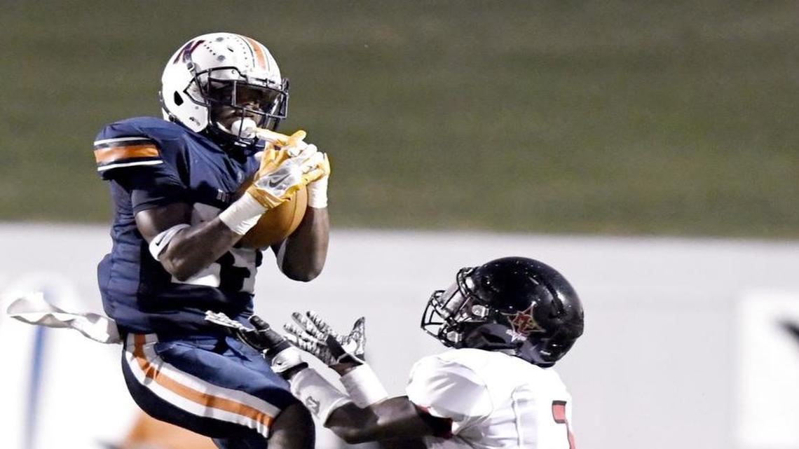Northside defensive back Armand Childs, left, and the Eagles open GHSA Region 1-6A play Friday against Valdosta.