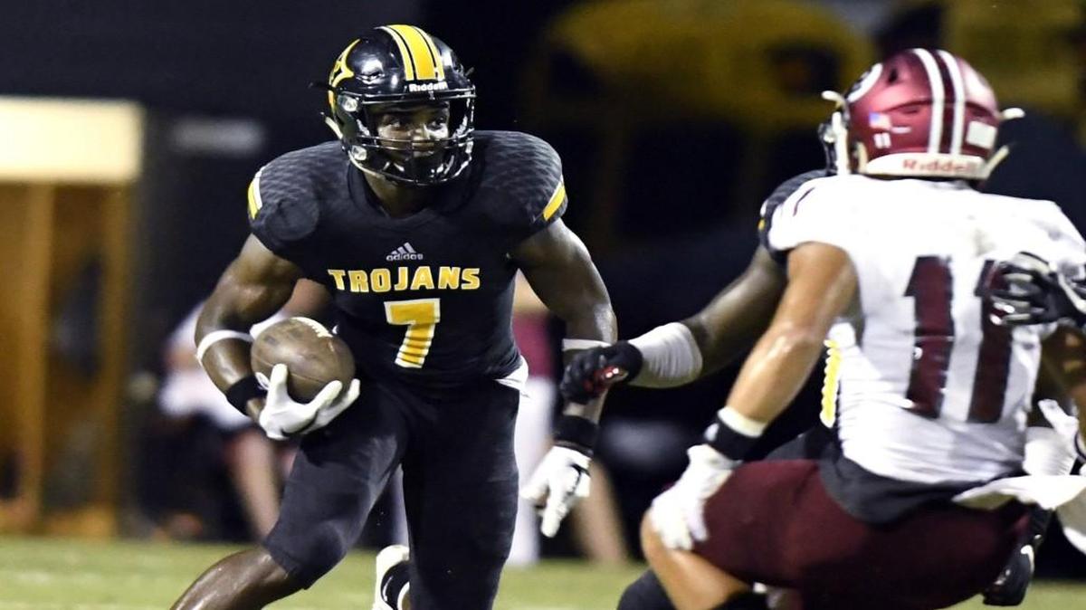 Peach County’s Kearis Jackson (7) and the Trojans host Perry on Friday.