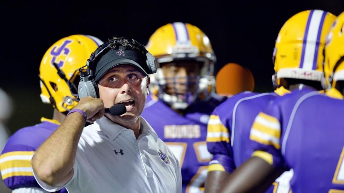 Jones County head coach Justin Rogers’ team hosts Locust Grove on Sept. 9 in its GHSA Region 4-5A opener.