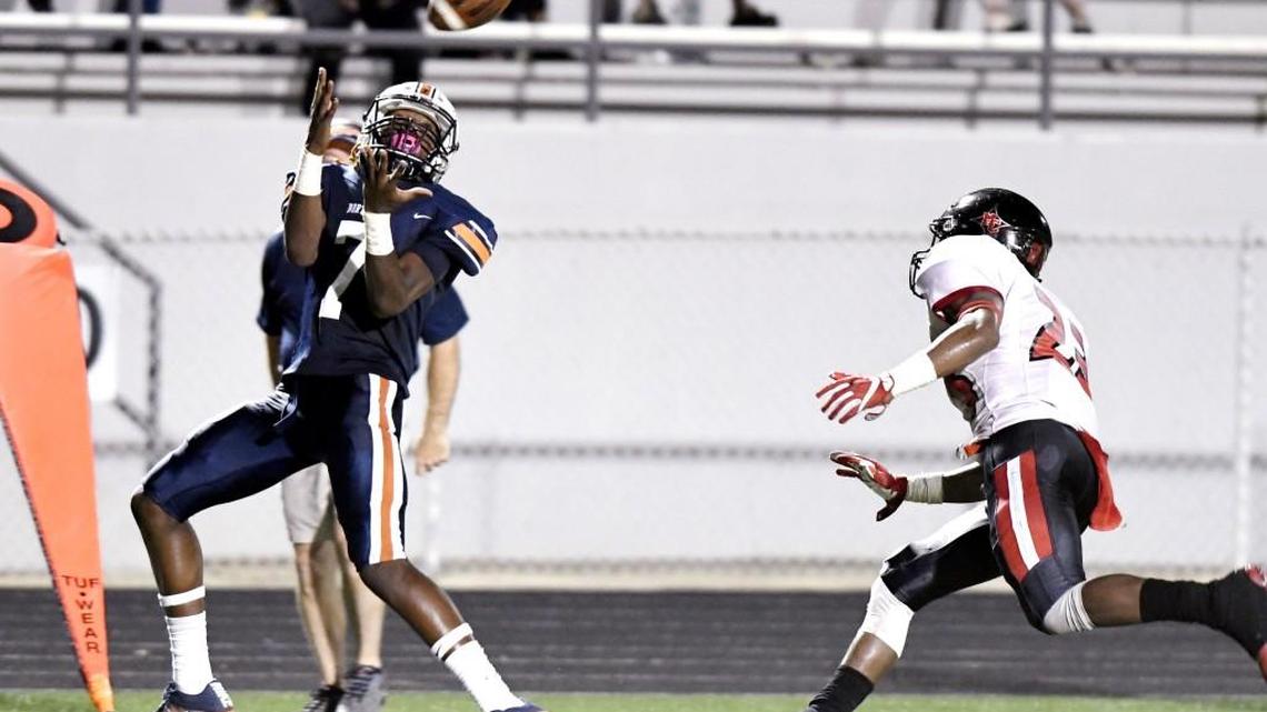 Northside receiver Kobie Phillips (7) and the Eagles host Valdosta on Friday in their GHSA Region 1-6A opener.