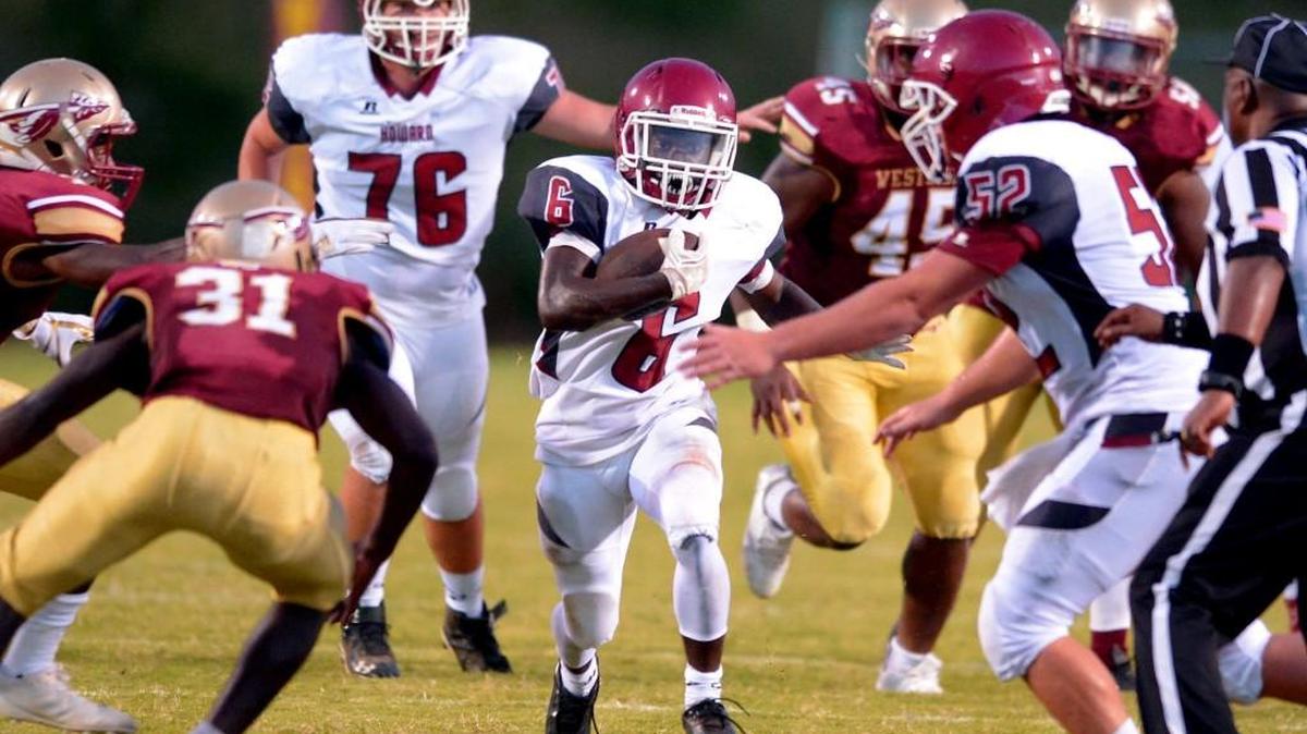 Howard running back Jeremiah Kelly leads the area in rushing with 638 yards.