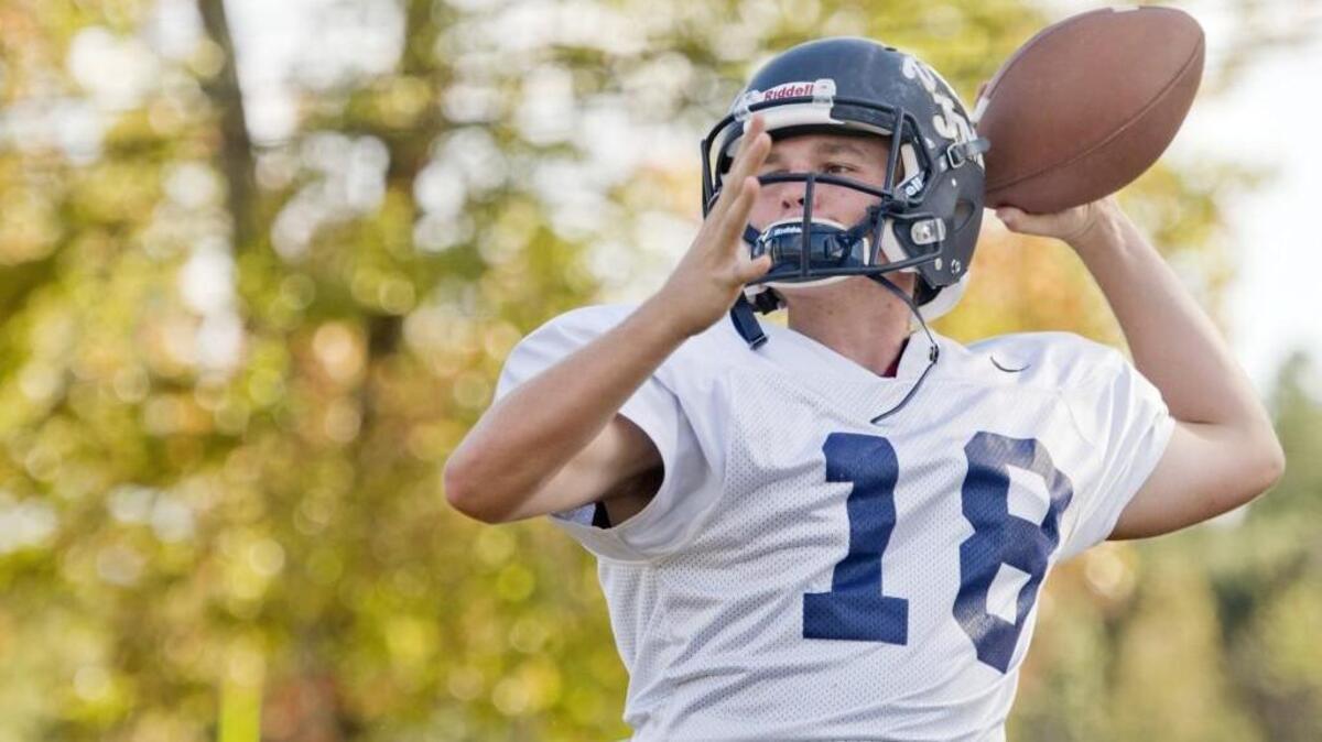 Trevor Evans and the John Milledge football team won the GISA Class 3A title last fall.