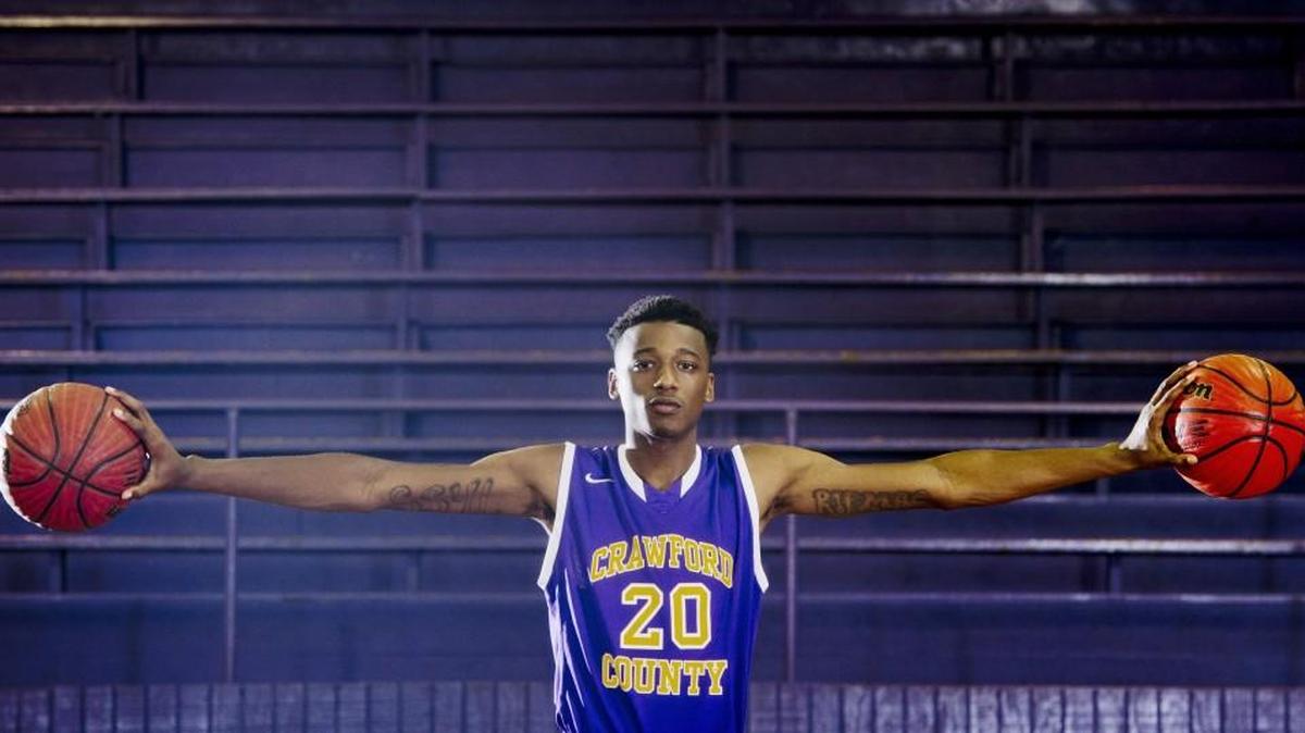 Crawford County's William Jarrell, who averaged 25.2 points per game, is The Telegraph All-Middle Georgia Boys Basketball Player of the Year.