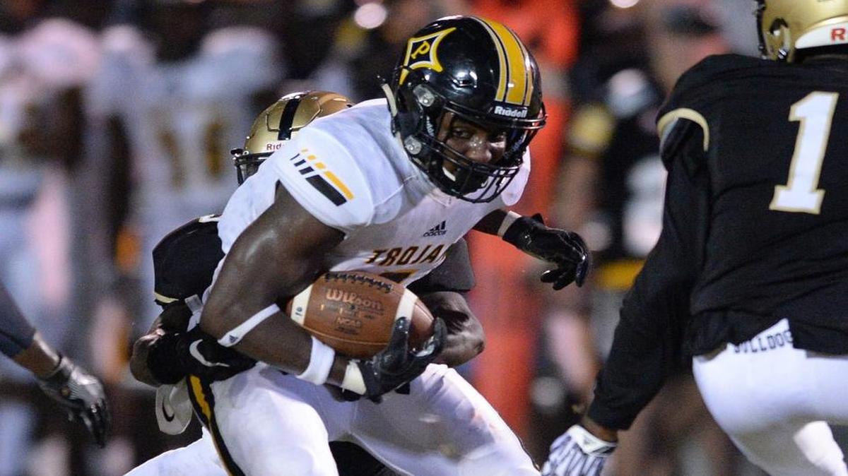 Peach County wide receiver Kearis Jackson and the Trojans open GHSA Region 4-3A play Friday at Westside.
