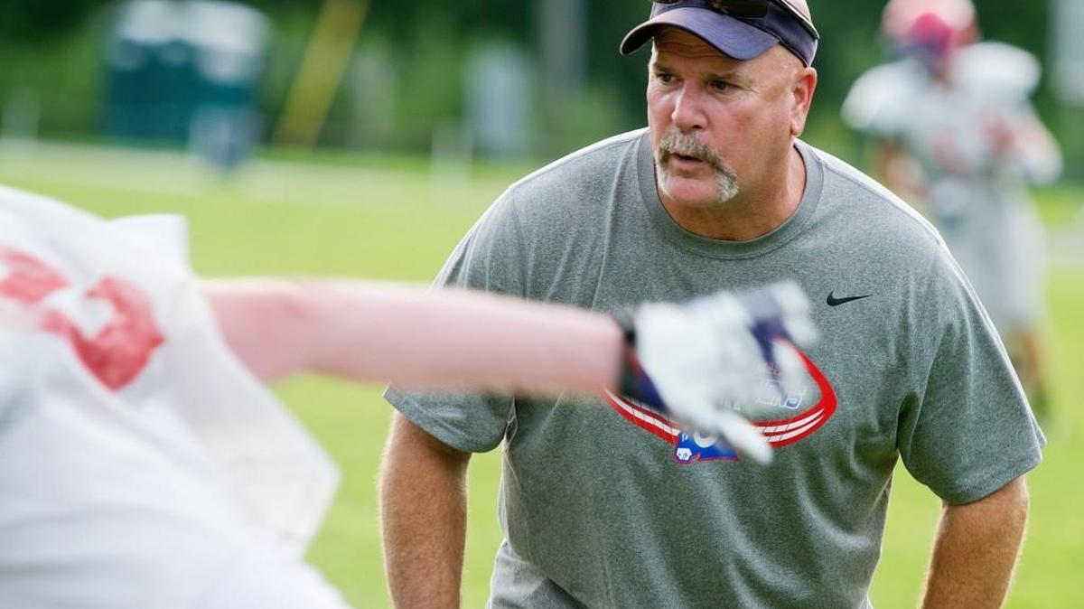 Covenant head football coach Chris Oxford’s Rams won the GICAA title last year.