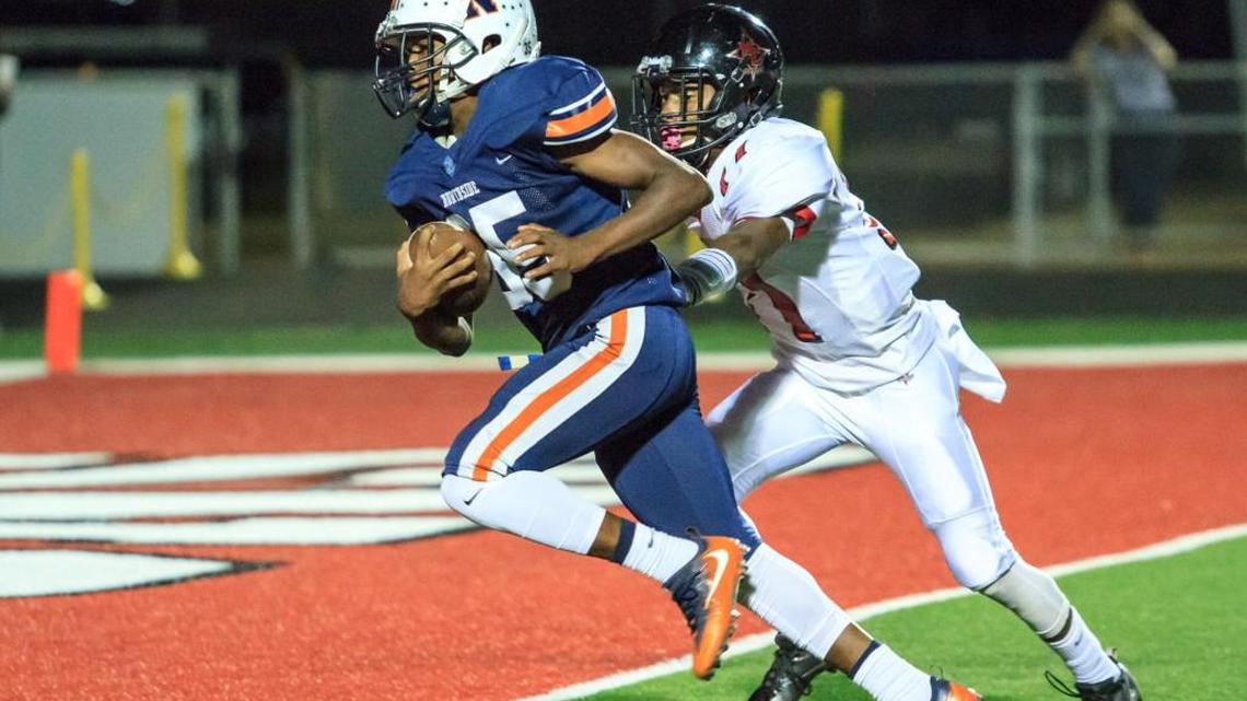 Daniel Neal (35) and the Northside Eagles head to Valdosta on Friday as GHSA Region 1-6A play begins.