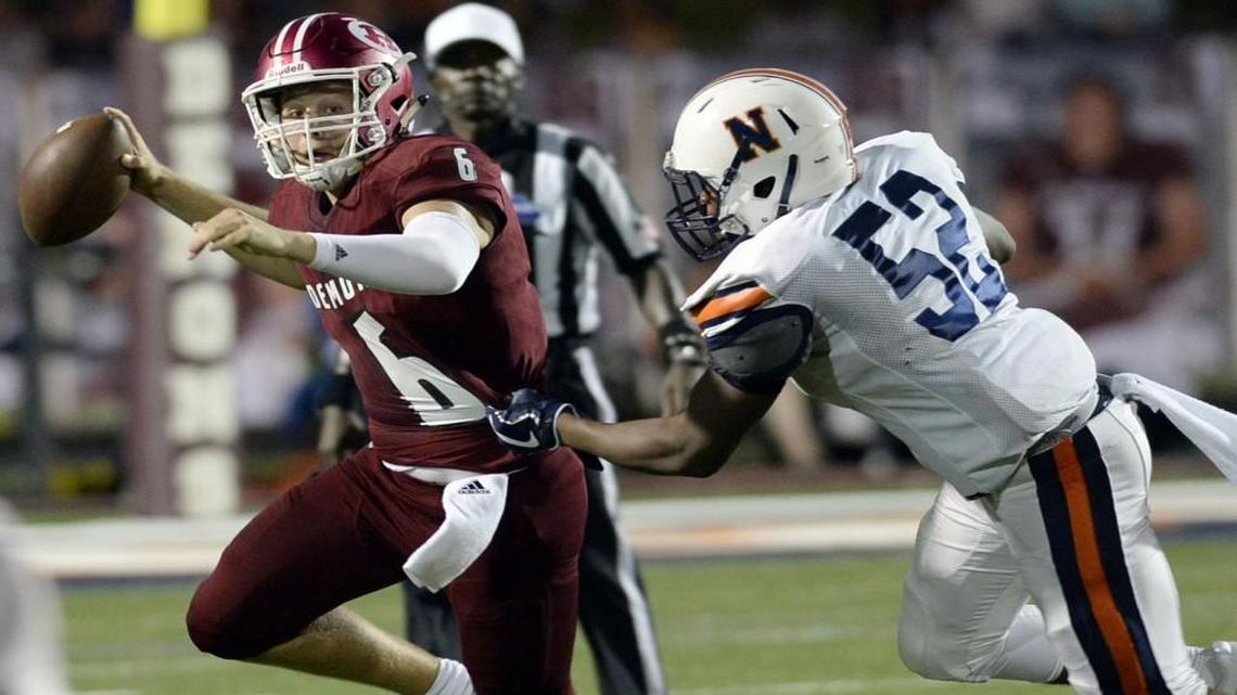 Warner Robins quarterback Dylan Fromm (6) and the Demons host Coffee on Friday, while Northside's Grequenceo Coger (52) and the Eagles host Macon County on Thursday.