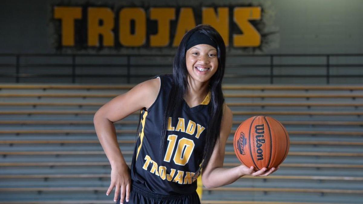 Peach County's Nausia Woolfolk is The Telegraph All-Middle Georgia Girls Basketball Player of the Year.