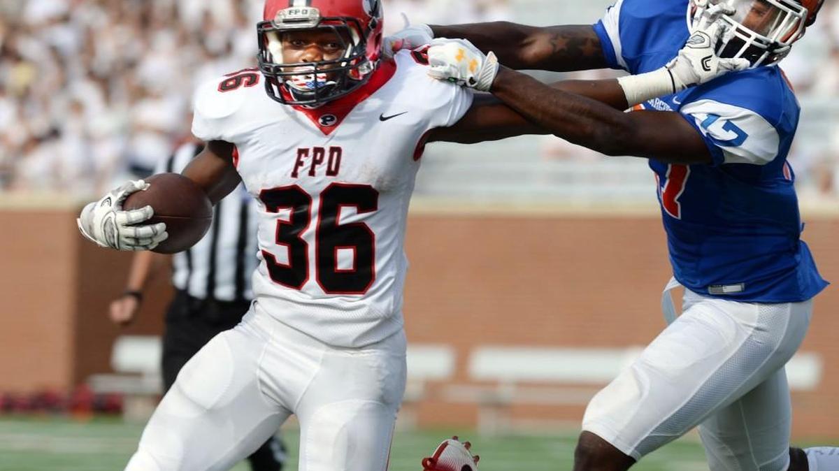 Joshua Raines (36) and the FPD Vikings beat Central on Saturday in the season opener for both teams.