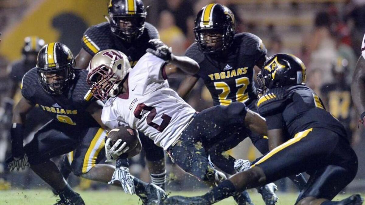 Running back Donta Pate (2) and the Westside Seminoles take a 2-3 record into Thursday’s home game against Jackson.