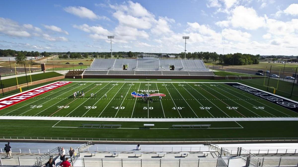 Freedom Field is the home stadium for the football teams at Houston County and Veterans.