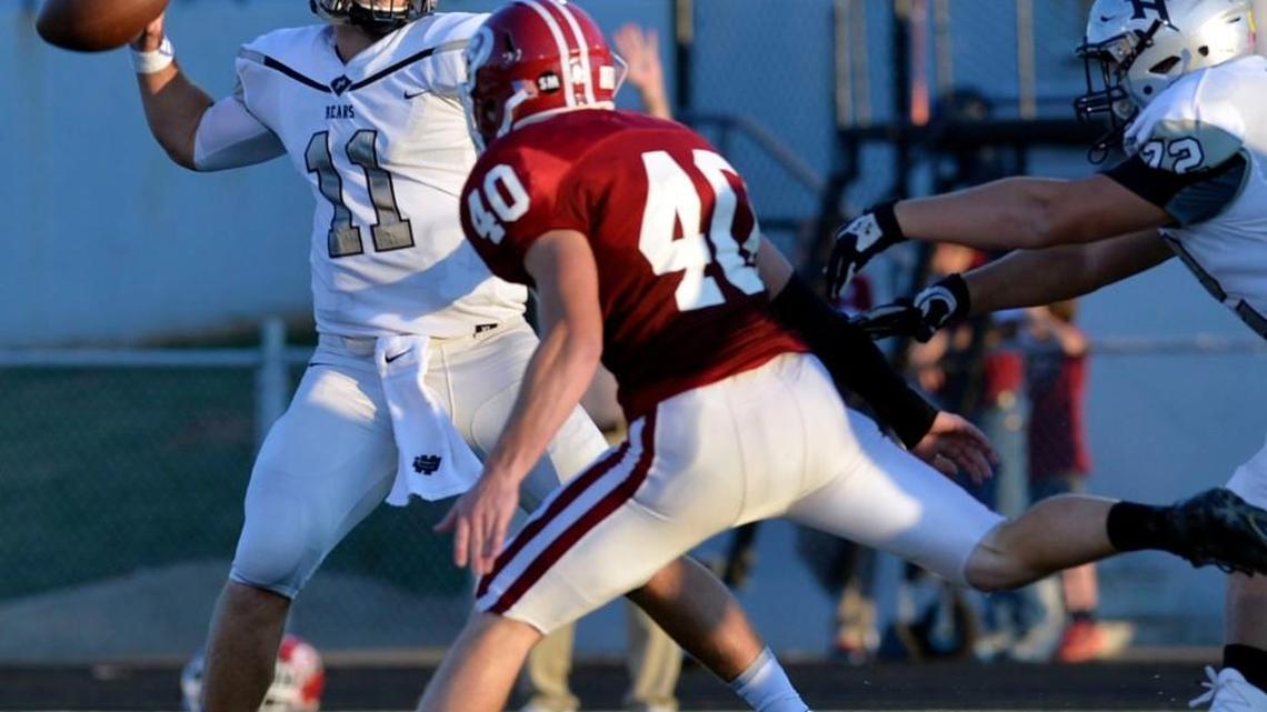 Houston County quarterback Jake Fromm (11) and the Bears travel to Lee County on Friday in GHSA Region 6A play.
