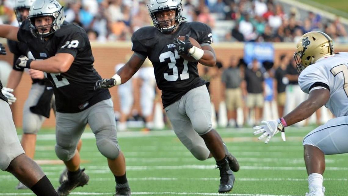 Running back Shelton Horton and the Houston County Bears started the 2016 high school football season with a win at Five Star Stadium over Mary Persons.