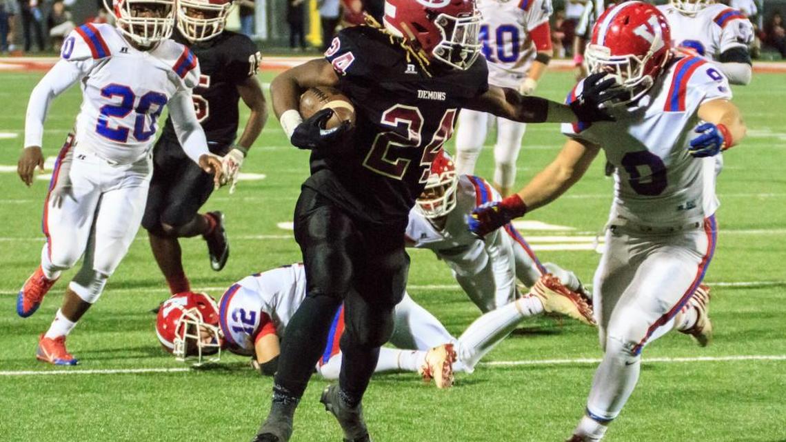 Warner Robins's Javian Bradford-Jackson hopes to lead the Demons to a win at Bainbridge in a big Region 1-5A game.