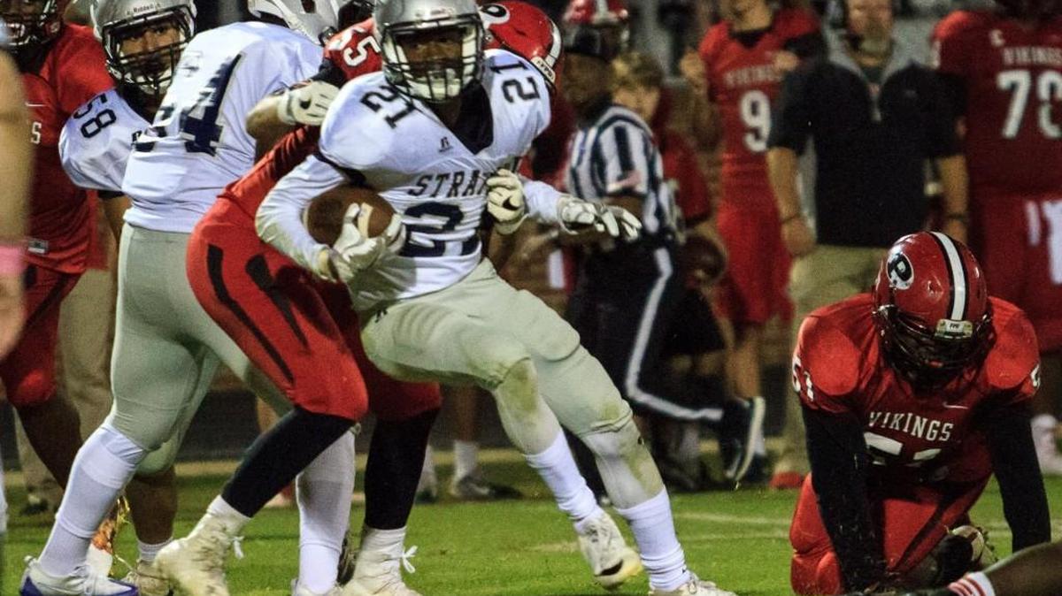 Russell Mole (21) and the Stratford Eagles are currently 13th in the GHSA Class 1A private power ratings.