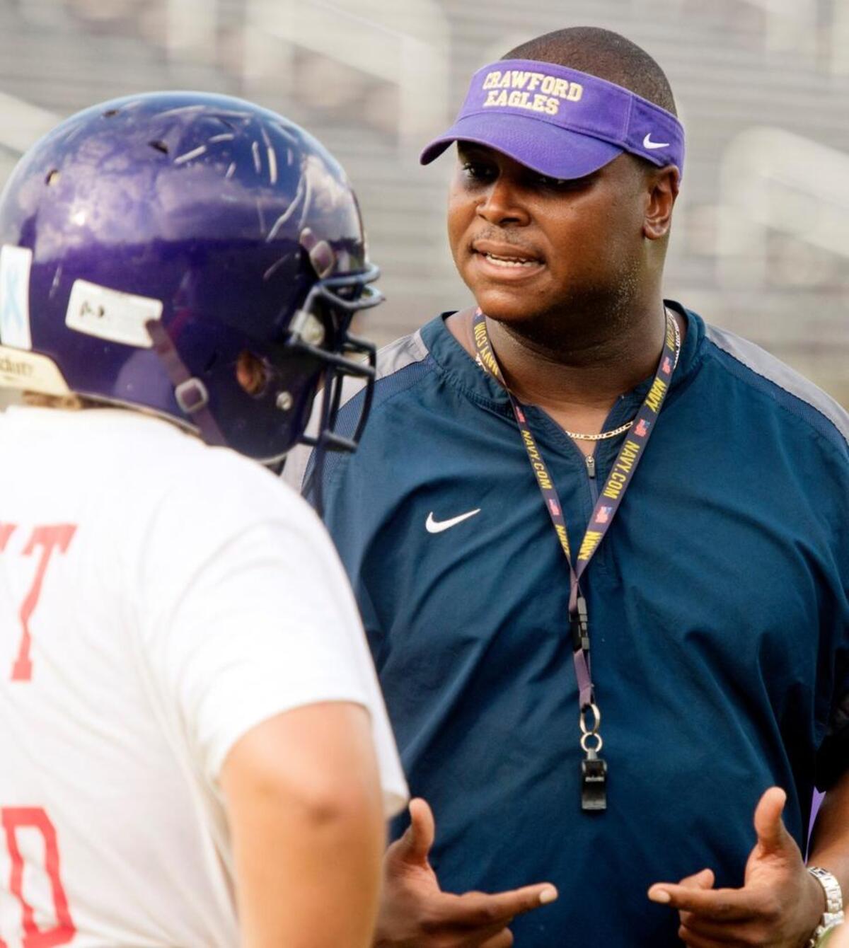 Crawford County head coach Greg Street’s Eagles host Taylor County on Friday night.