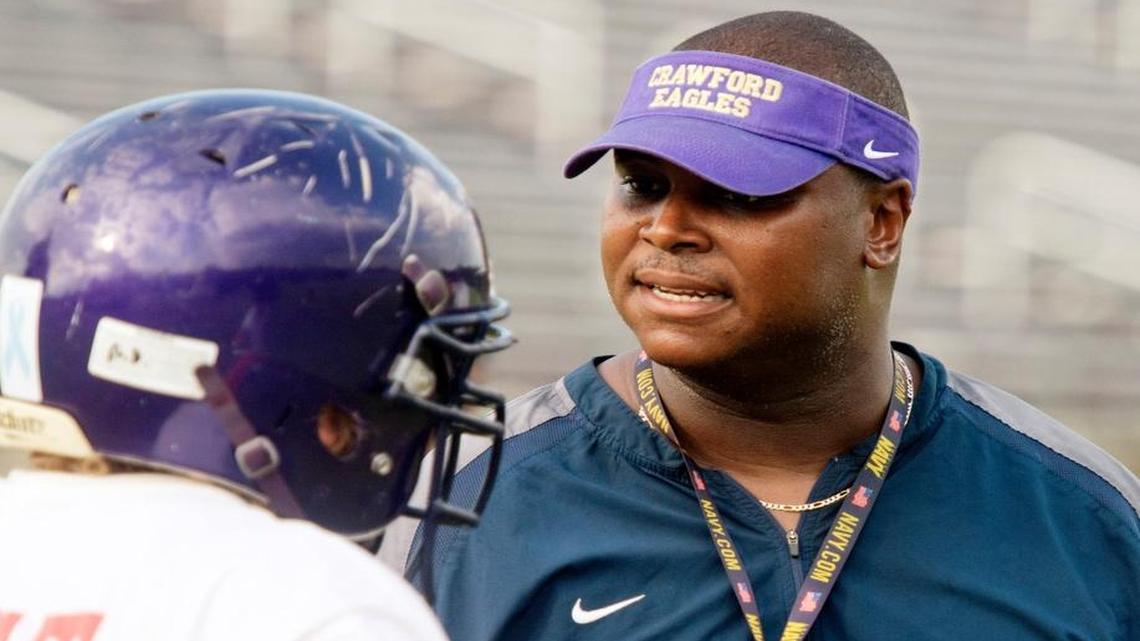 Crawford County head coach Greg Street’s Eagles host Taylor County on Friday night.