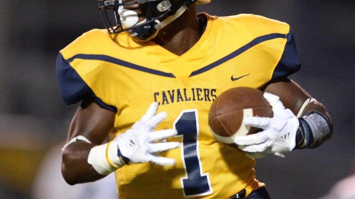 Running back Adrian Hardwick will be one of the keys if Mount de Sales has a successful playoff run.