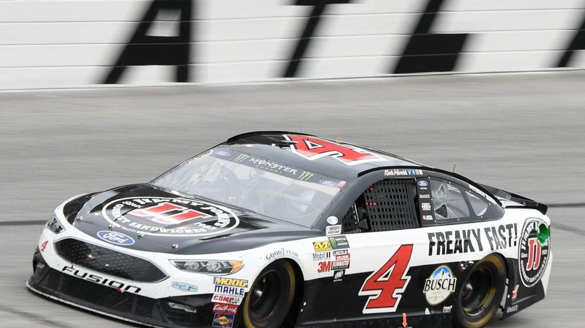 Kevin Harvick led 292 laps Sunday at Atlanta Motor Speedway.