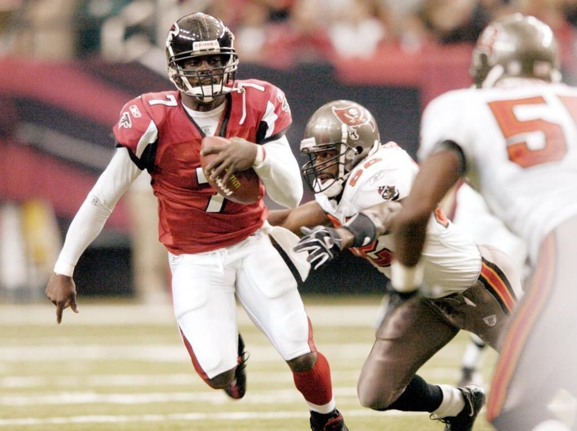 Atlanta Falcons quarterback Michael Vick is being honored with a special retirement ceremony by the franchise he called home for the first six years of his career.