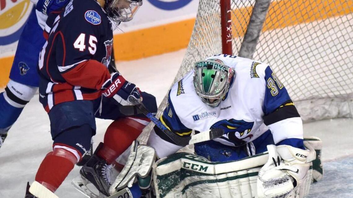 Macon evens series with Columbus with overtime win