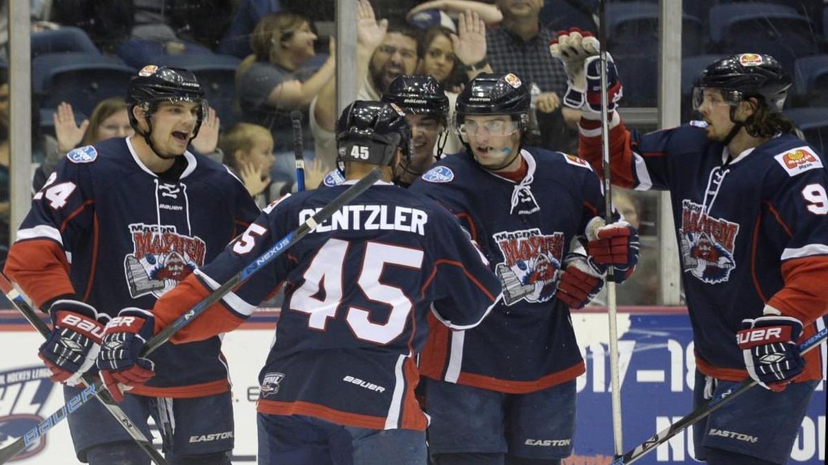 The Macon Mayhem closed the regular season with a weekend sweep of Roanoke.