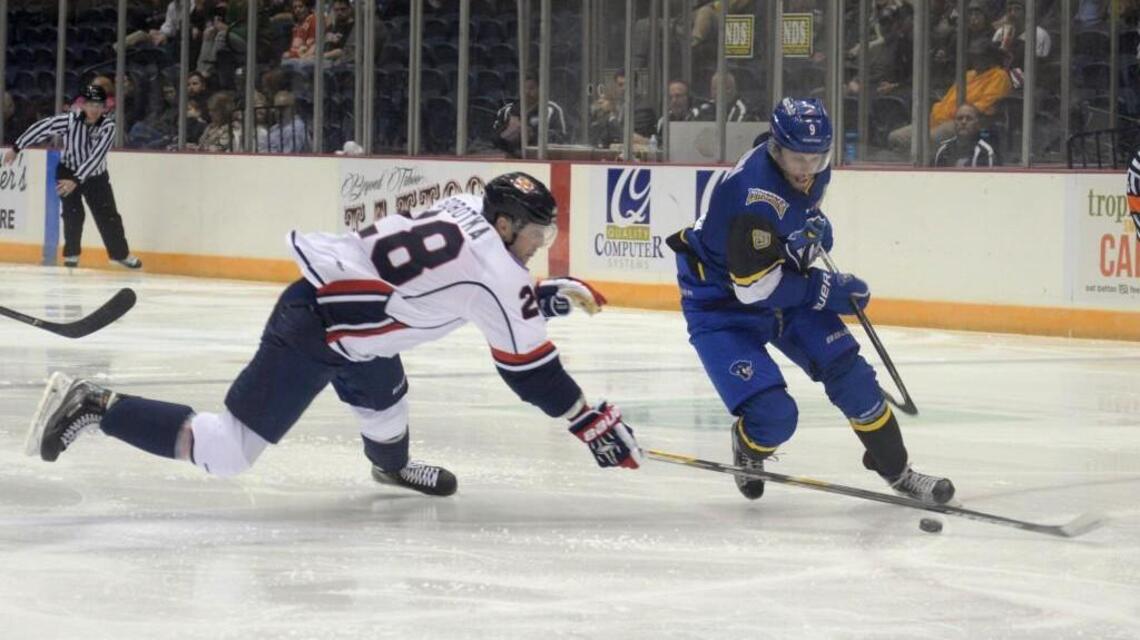 Macon Mayhem rally before falling in overtime to Columbus