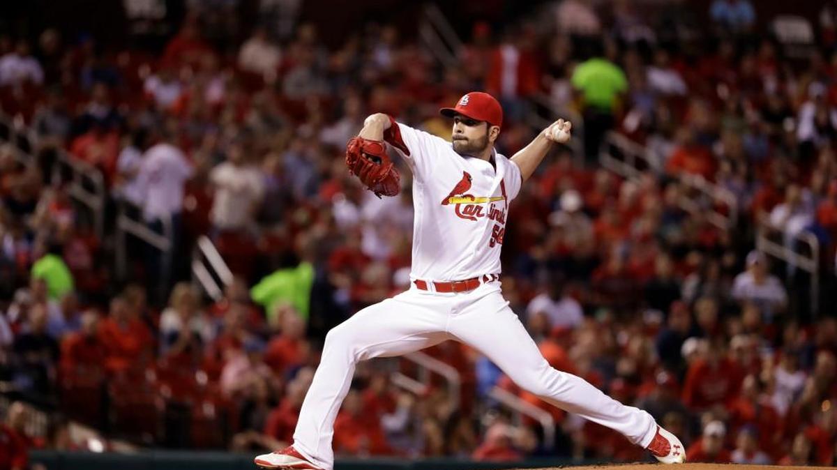 Jaime Garcia was traded from St. Louis to Atlanta on Thursday.