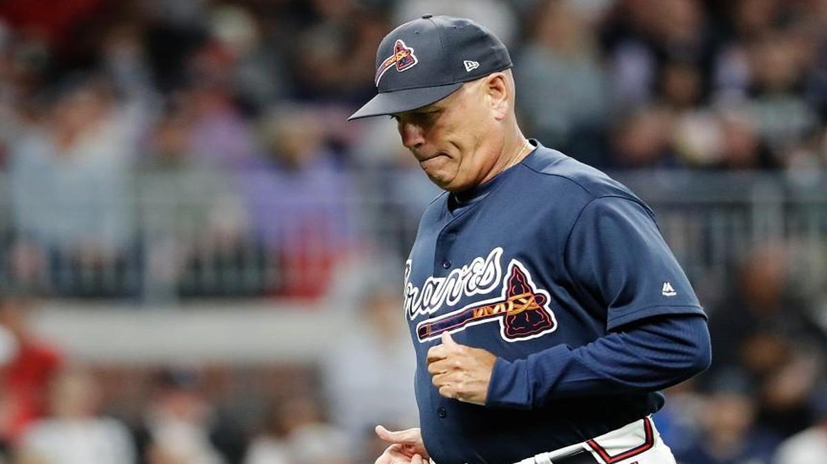 Atlanta manager Brian Snitker and the Braves open their season Monday in New York.