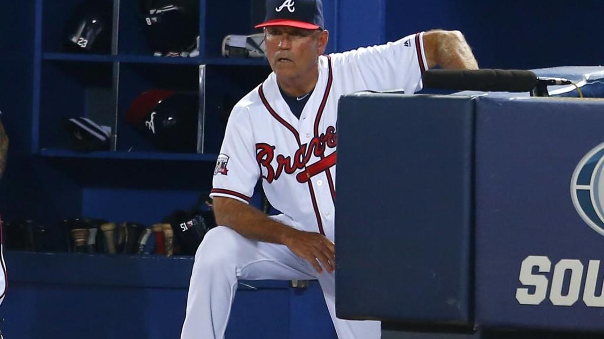 Brian Snitker is in his first full season as the Atlanta Braves’ manager.
