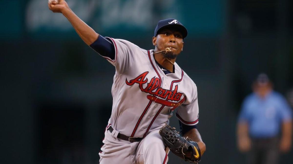 Atlanta’s Julio Teheran had a 3-8 record with a 2.71 ERA this season entering his start Saturday night.