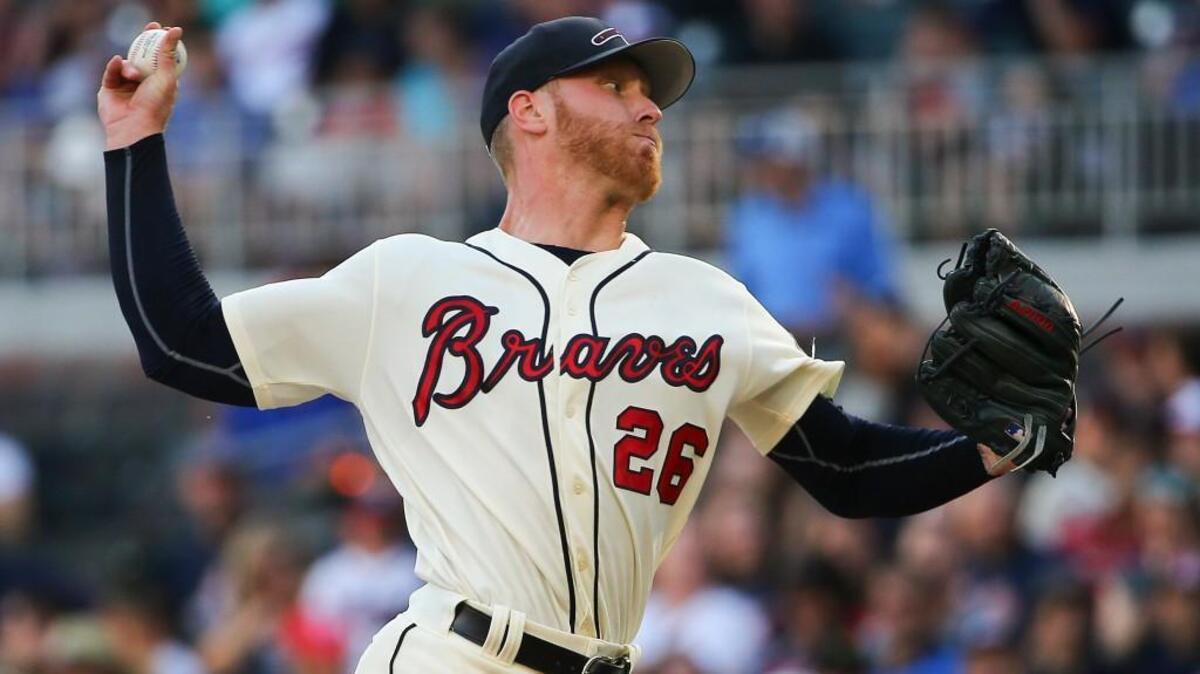Atlanta Braves starting pitcher Mike Foltynewicz has a 10-6 record this season.