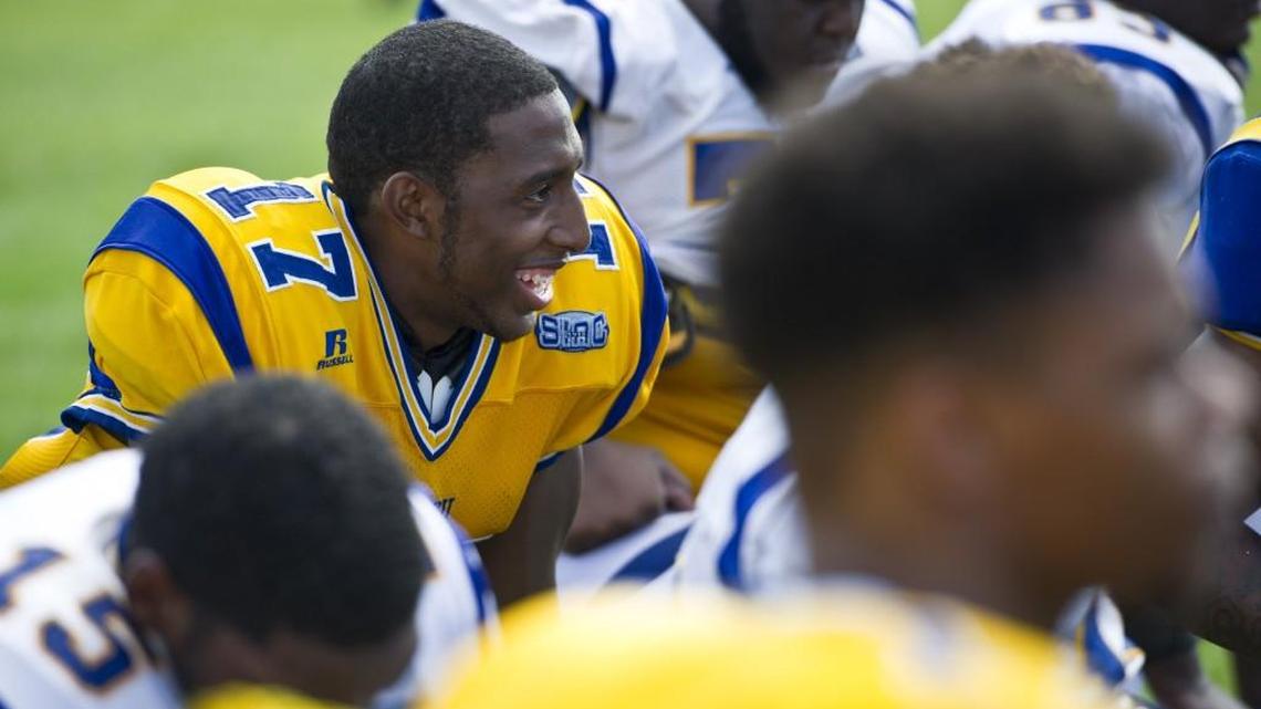 Fort Valley State’s Otis Brown and teammate Brian Walker are headed to the FCS Bowl.