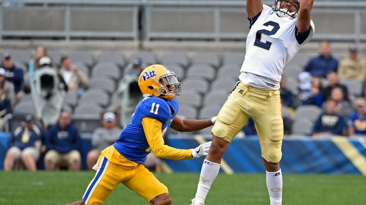 Georgia Tech wide receiver Ricky Jeune (2) and the Yellow Jackets host Georgia Southern on Saturday.