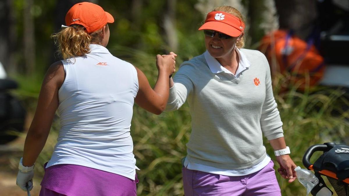 Macon native Kelley Hester is leading Clemson into its first appearance in the NCAA women’s golf championships.