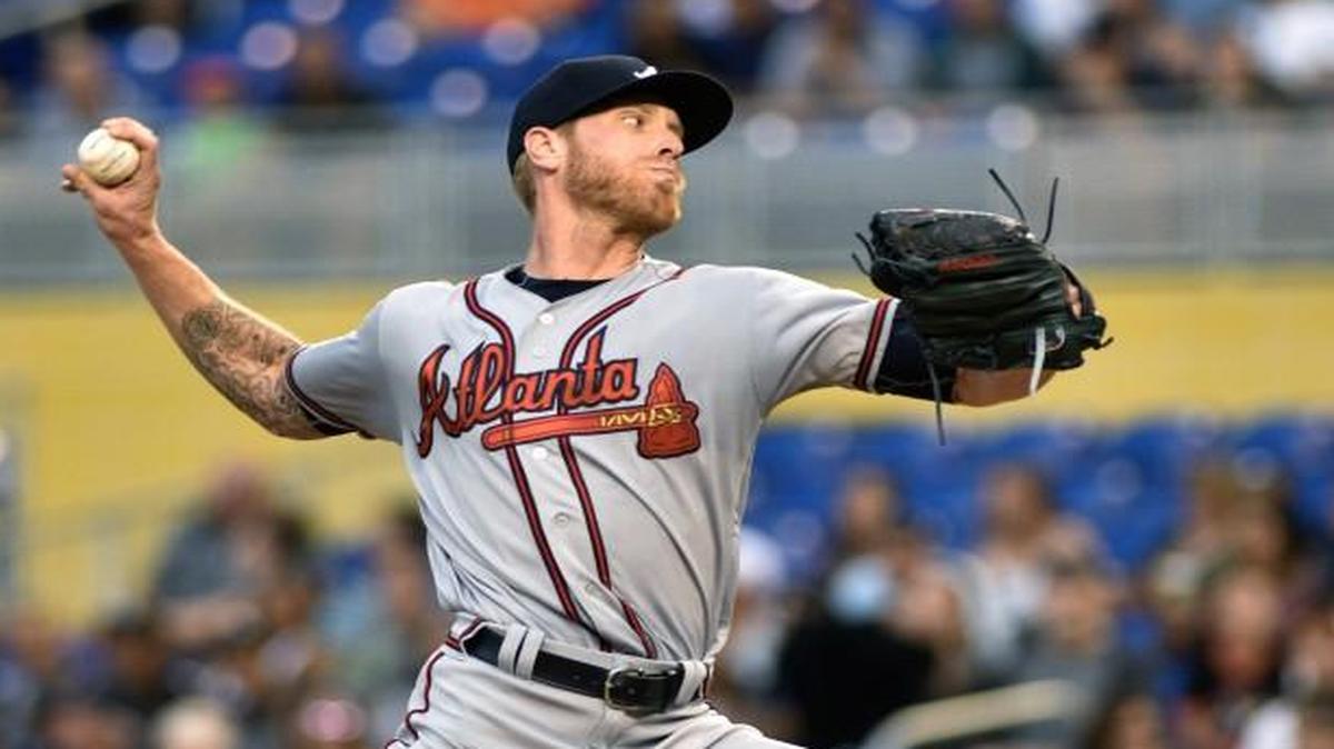 Mike Foltynewicz got his first win of the season Friday for the Atlanta Braves.