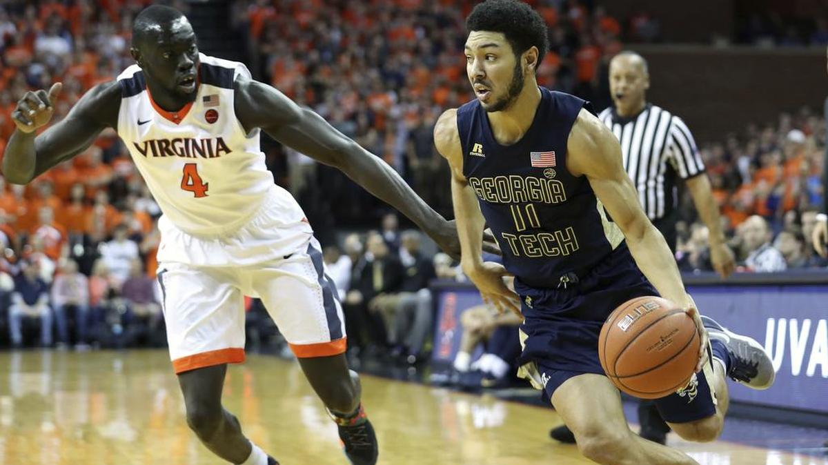 Georgia Tech guard Josh Heath (11) and the Yellow Jackets host Florida State on Wednesday.