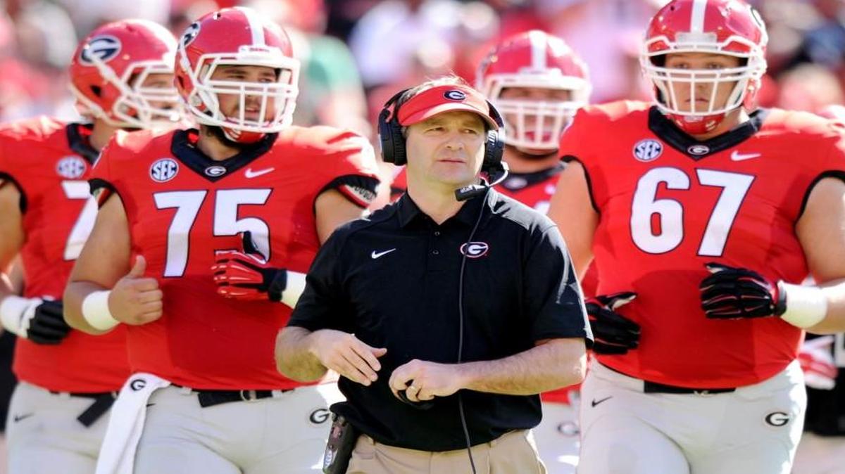 Georgia head coach Kirby Smart’s Bulldogs open their season against Appalachian State.