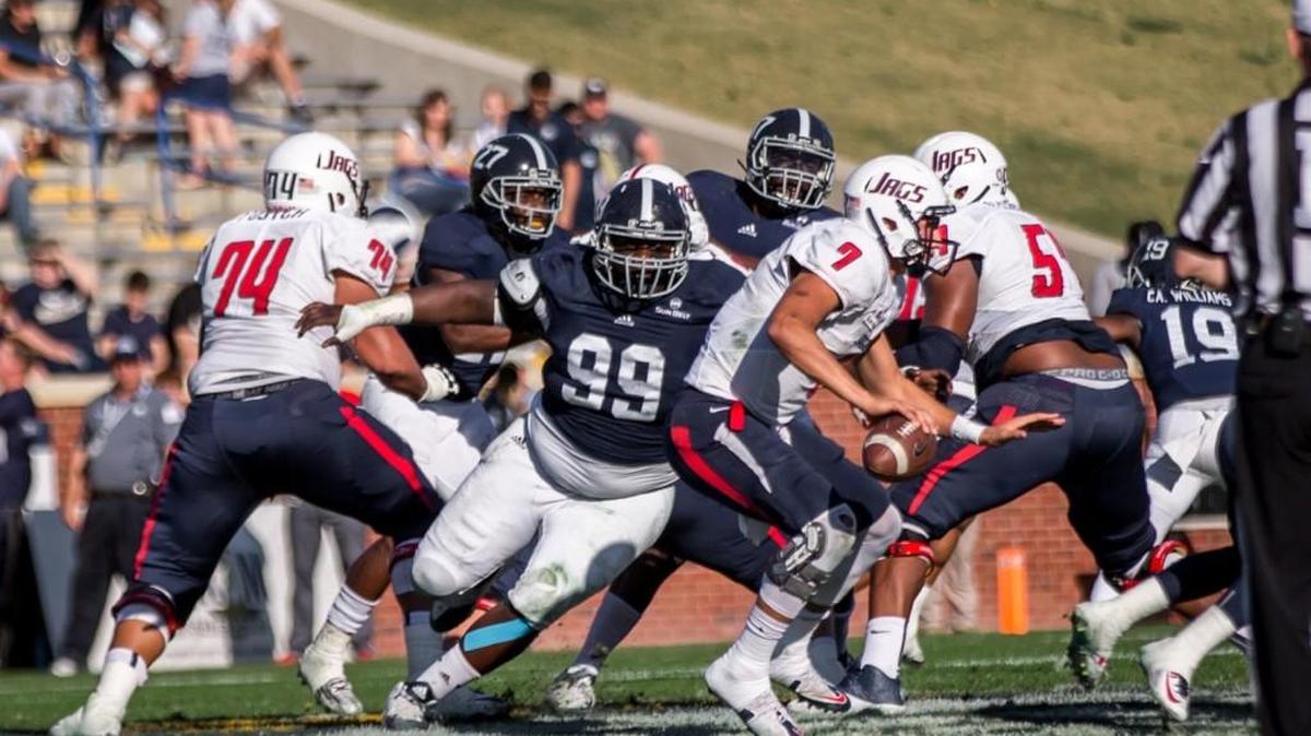 Jay Ellison and the Georgia Southern Eagles open their season against Savannah State.